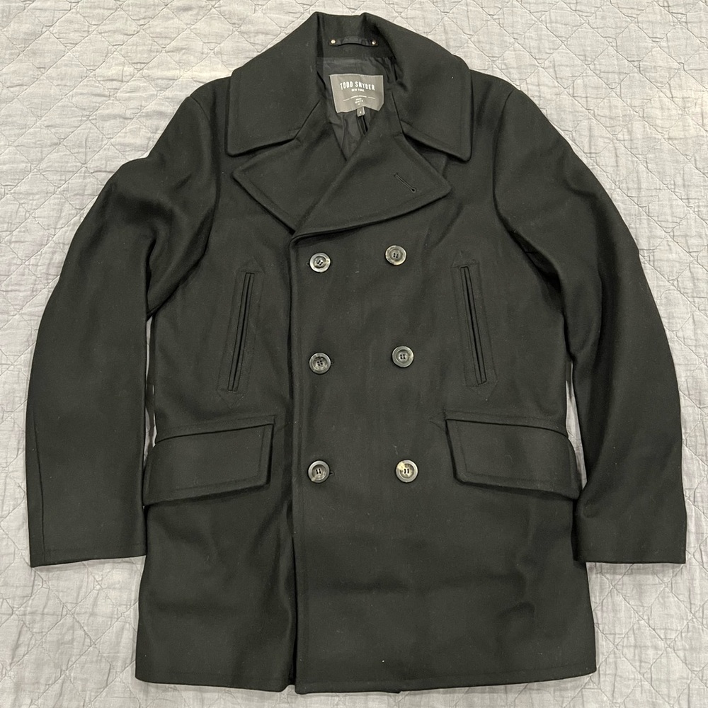 Todd Snyder + Private White, Peacoat, Black (Size M)